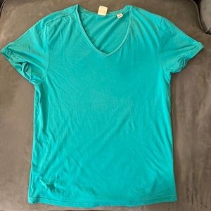 Scotch & Soda Teal V-neck tee Size Small